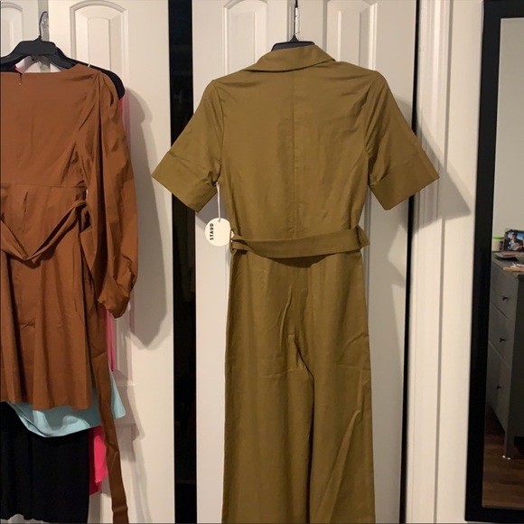 staud zavey jumpsuit - xs - Picture 7 of 7